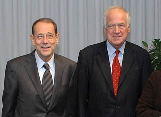 Javier Solana, Dr. Karl von Wogau MdEP (CDU)